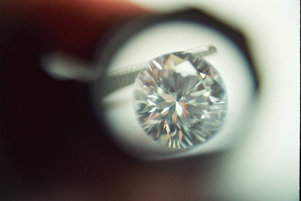 A Closeup Picture Of Diamond