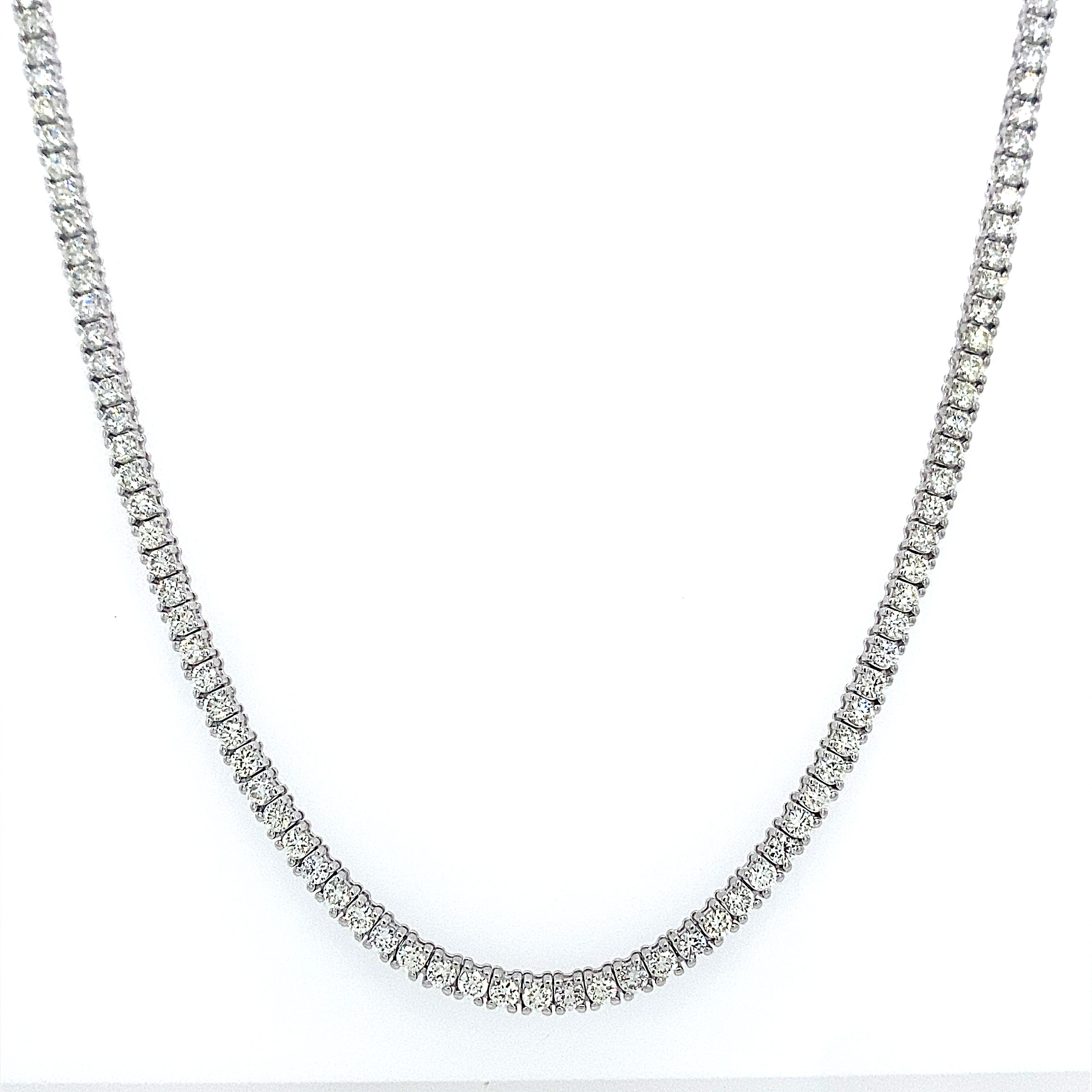 Buy Diamond Riviera Necklace 44 Carat IGI Certified Online in India - Etsy