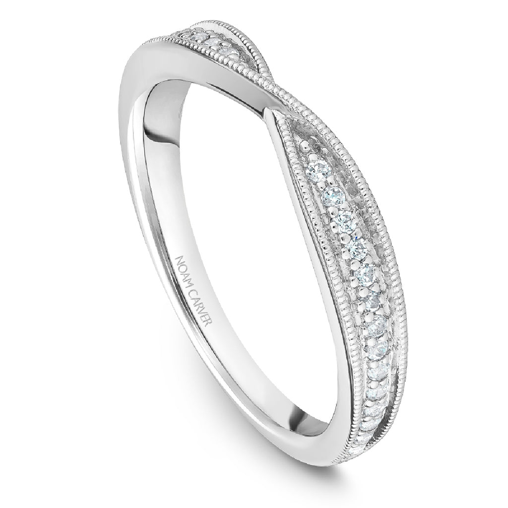 Noam Carver Half Anniversary Diamond Wedding Ring in 14K White Gold (0.35ctw)