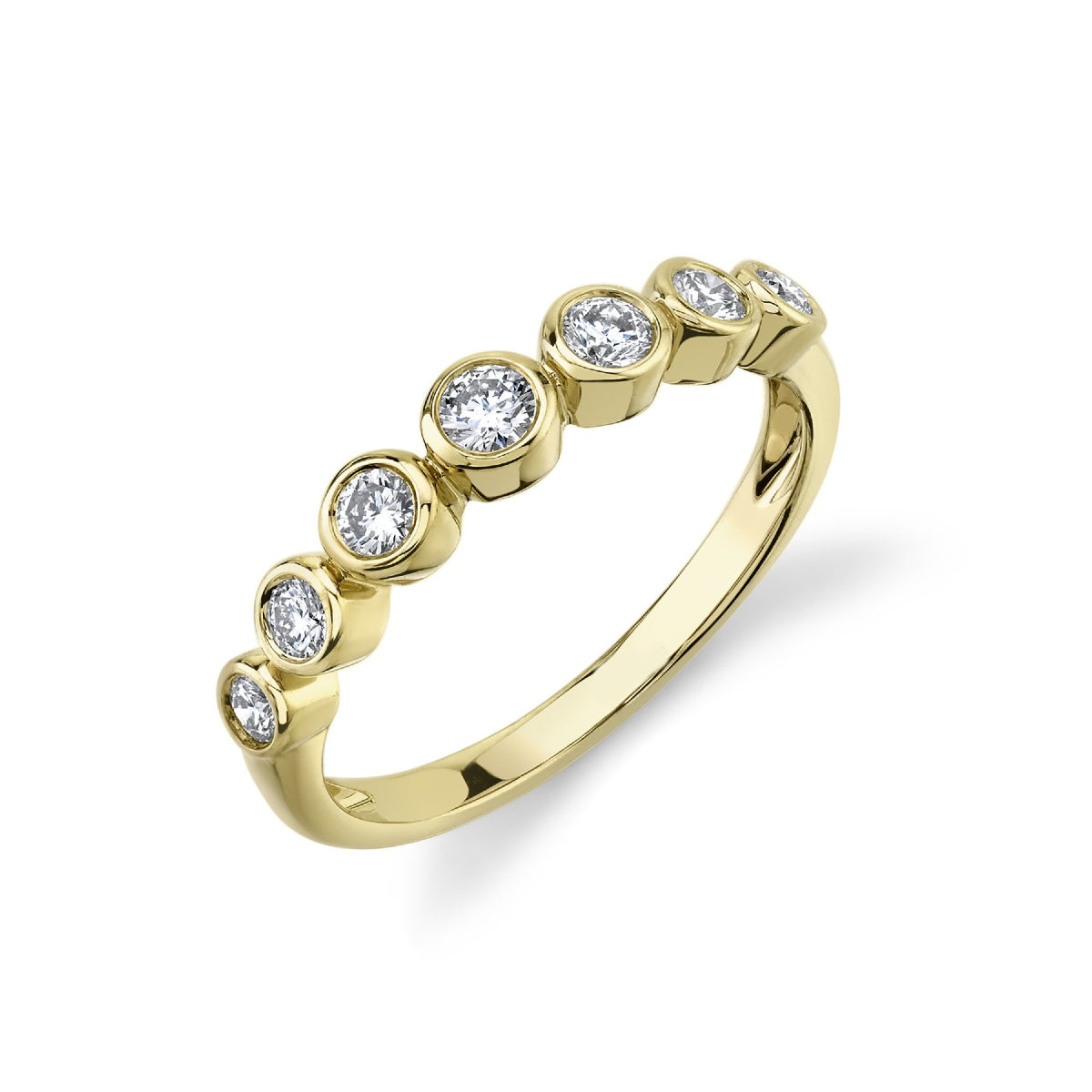 Showroom of 22ct. gold ring for round shape grga-00006 | Jewelxy - 134703